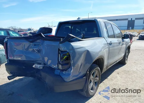 2023 Honda Ridgeline Rtl z USA, uszkodzony, nr VIN 5FPYK3F53PB056485